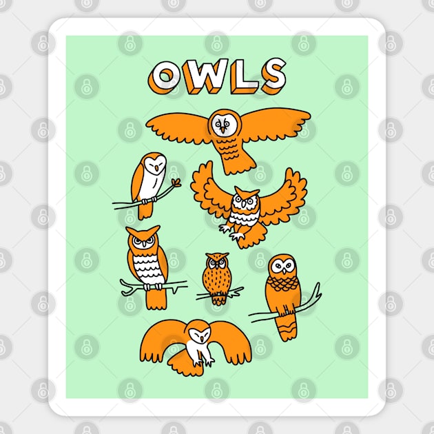 OWLS Magnet by obinsun